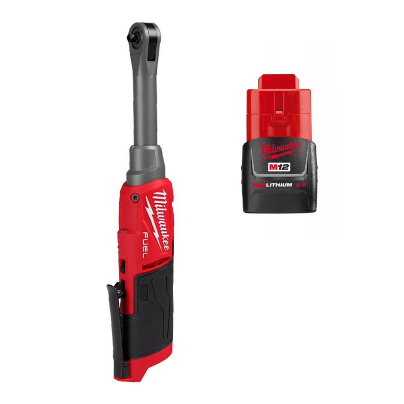 Zestaw: grzechotka wysokoobrotowa Milwaukee M12 FHIR14-0 (4933478171) + zestaw nasadek 8 mm – 19 mm